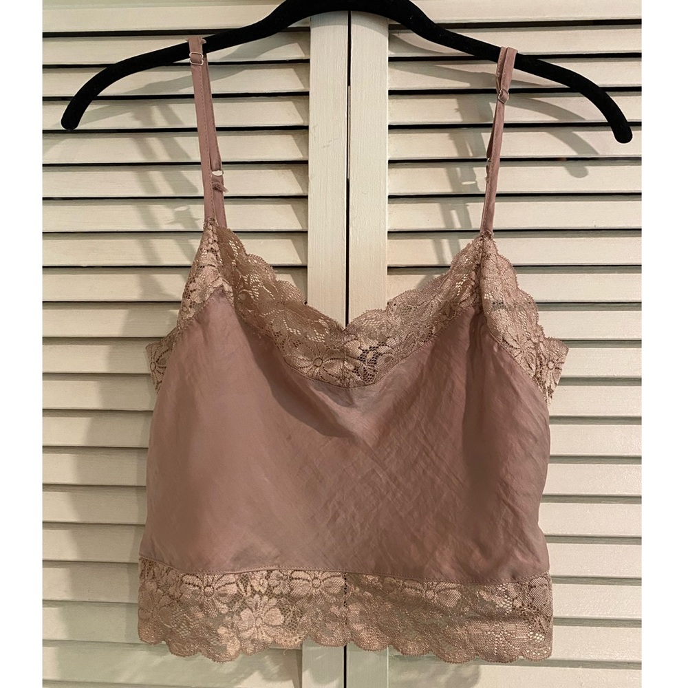 Rose cropped blouse from Brandy Melville